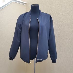 Gymshark Whitney Simmons V2 WSXGS Reversible Black Bomber Jacket Medium